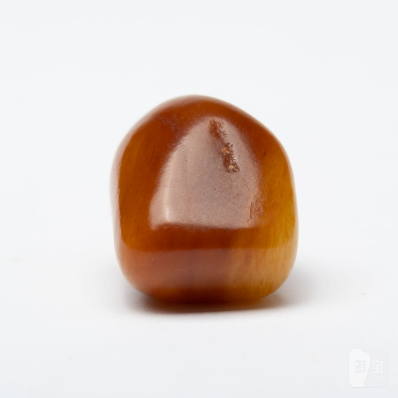    清 和田紅皮籽料擺件 - 图7